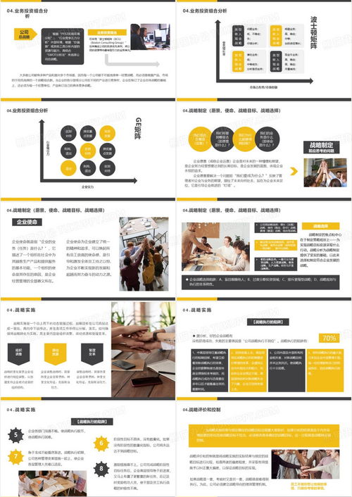 2024简约风公司企业发展战略述职汇报ppt模板下载 熊猫办公