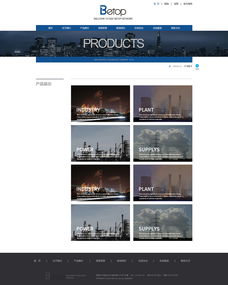 天津网站制作 奔唐网络之清洁能源行业网站制作欣赏