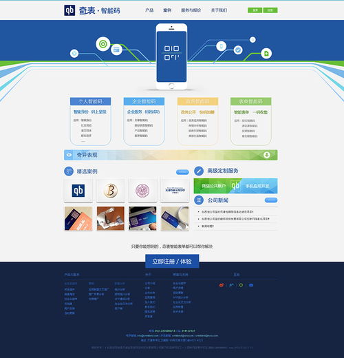 奇表智能码 天津网站建设 天津网站制作